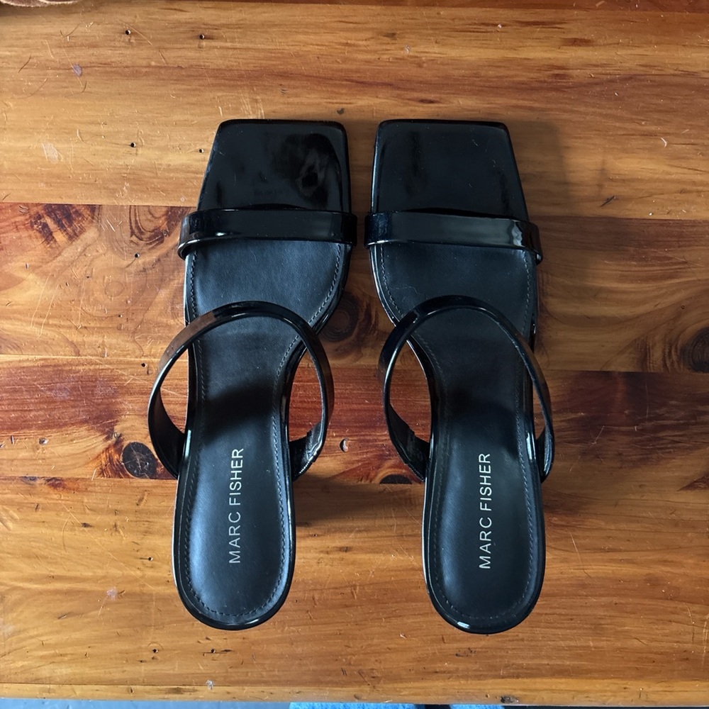 Marc Fisher Black Women's Sandals